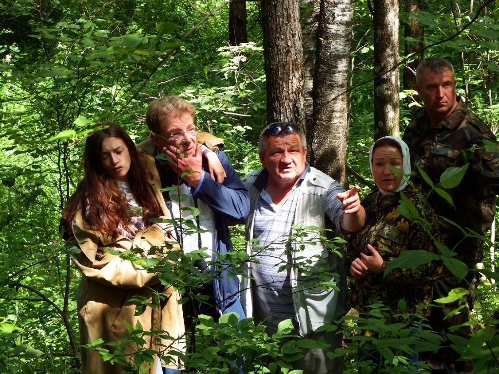 на репетиции эпизода в лесу.JPG