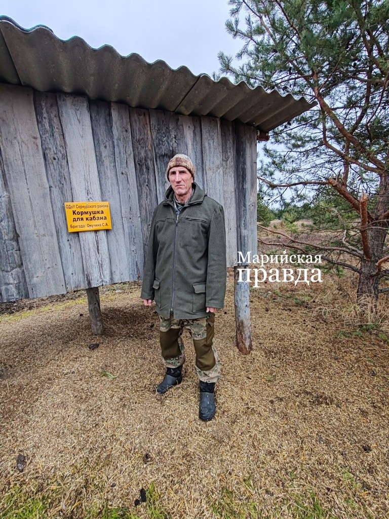 Руководитель коллектива сернурских охотников Сергей Онучин человек серьезный и ответственный 1.jpg
