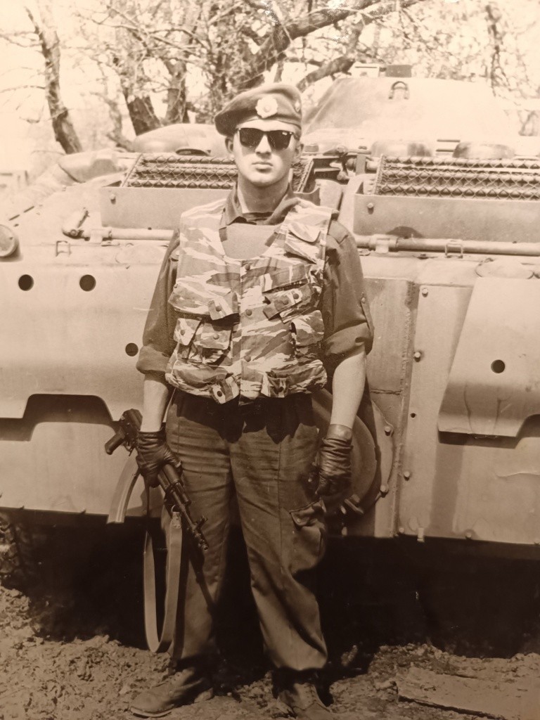 Только тот, кто был на войне, понимает весь страх и ужас! (Фото из архива Владимира Белоусова).