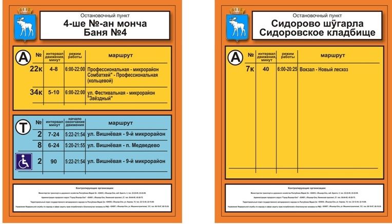 Образец указателей. 