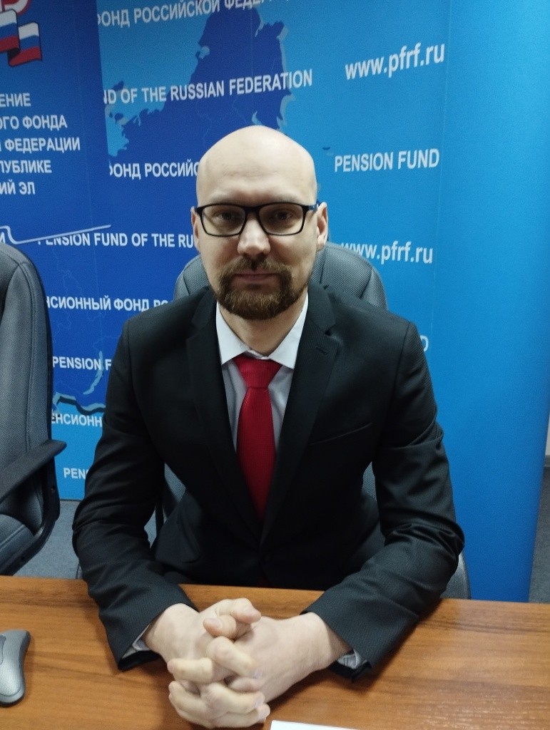 Заместитель управляющего отделением Соцфонда по РМЭ Игорь Захаров.(Фото Натальи Кулишовой).