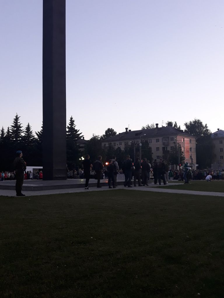 У Монумента Славы. Фото автора.