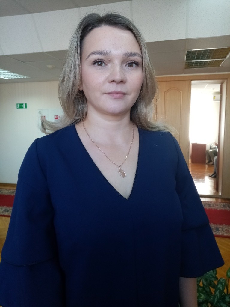 участница программы льготного семейного кредитования Татьяна Порфирьева. (Фото Натальи Кулишовой).