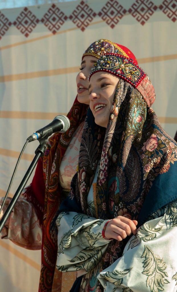 На празднике гости смогли послушать народные песни