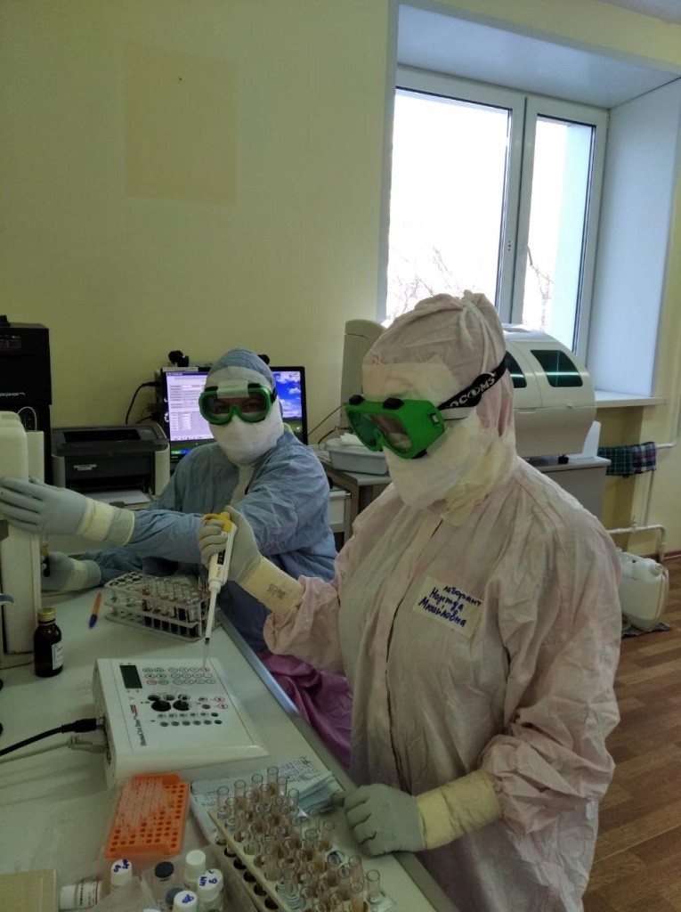 Практически все службы госпиталя были подчинены работе ковидного отделения. (Фото предоставлено РКГВВ)