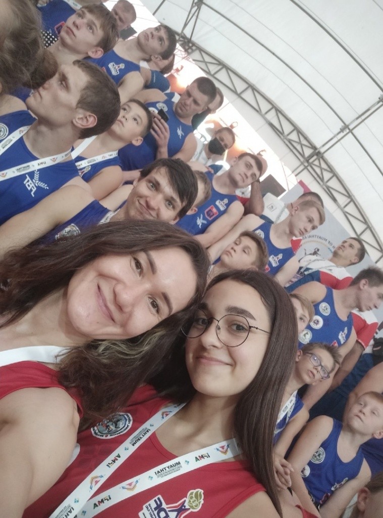 Татьяна после награждения