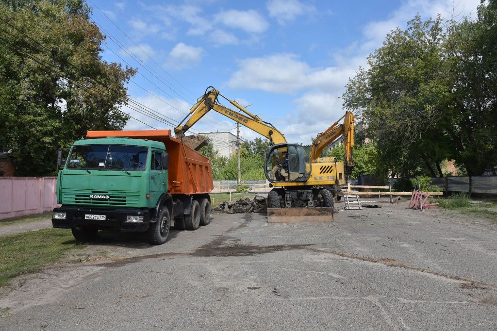 Работы на коллекторе 