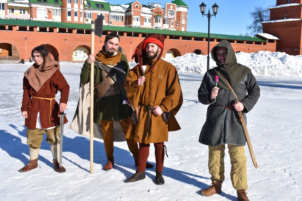 Реконструкторы в Кремле