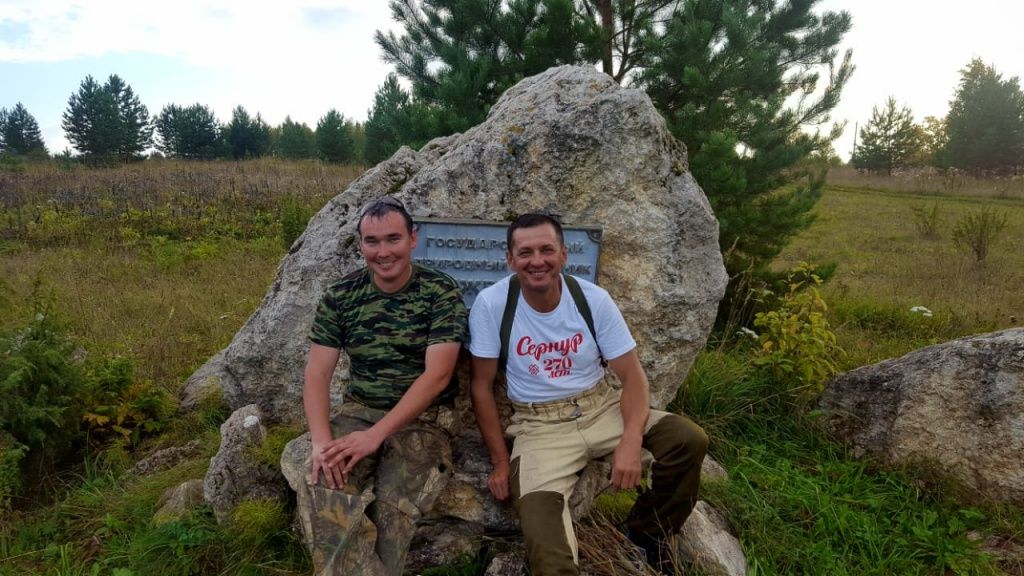 Отдохнули у знатного камня