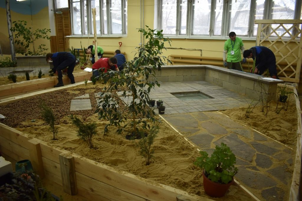 На площадке конкурса