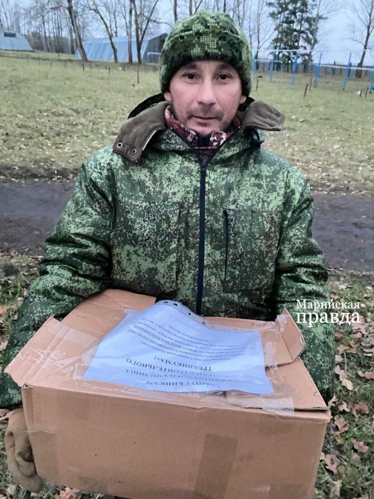 Фото с передовой гуманитарная помощь от Куженерского филиала АСТ получена..jpg