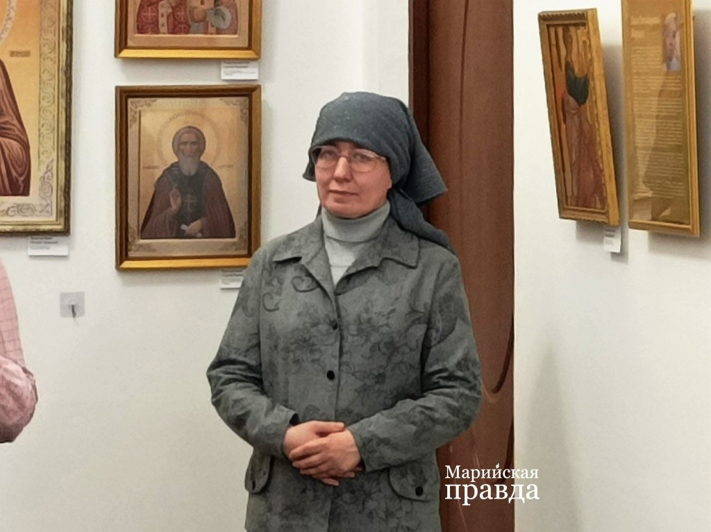 Дарья Махновец - одна из самых известных иконописцев в Марий Эл..jpg
