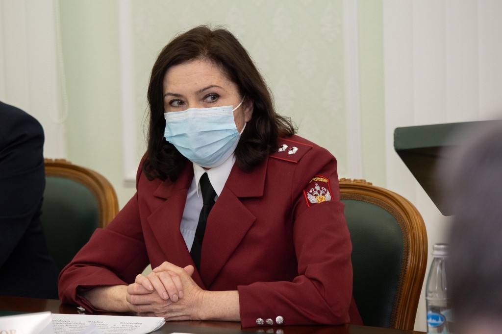 Руководитель республиканского управления Роспотребнадзора Светлана Булатова. (Фото Валерия Кузьминых).