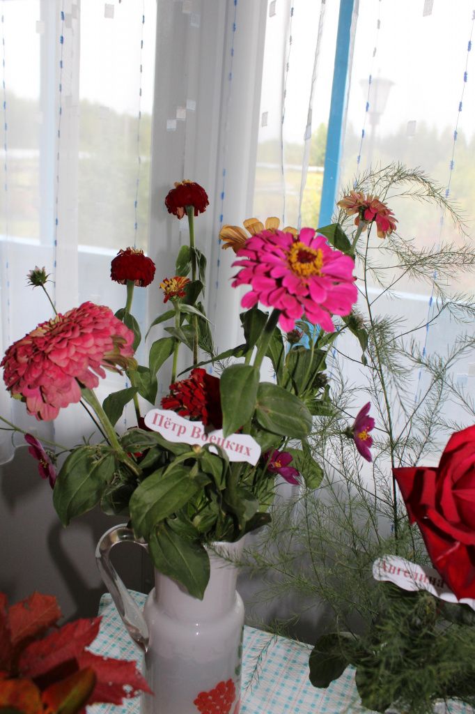 На выставке