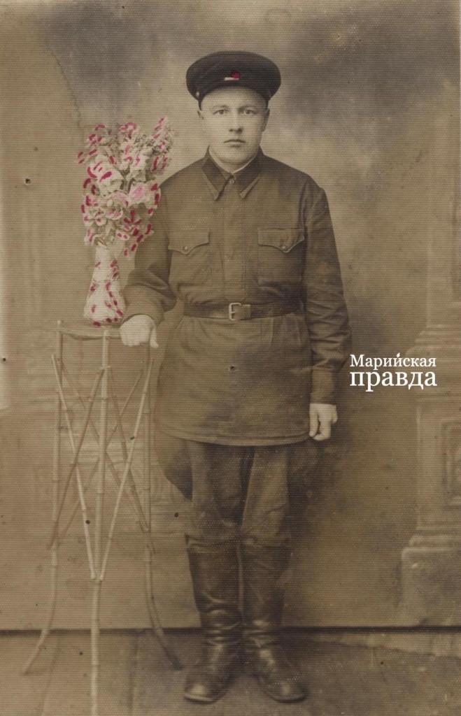 Единственное фото, на котором запечатлен Филипп Шиляев. 1940 год..jpg