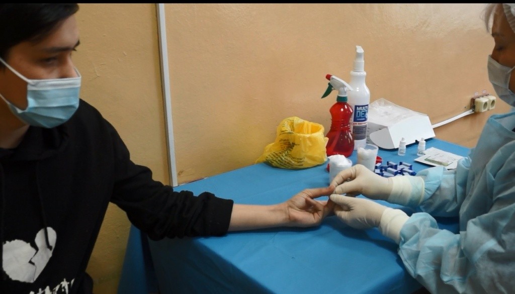 Призывники несколько раз проходят тестирование на ковид. (Фото предоставлено республиканским военкоматом). Призывники несколько раз проходят тестирование на ковид. (Фото предоставлено республиканским военкоматом).