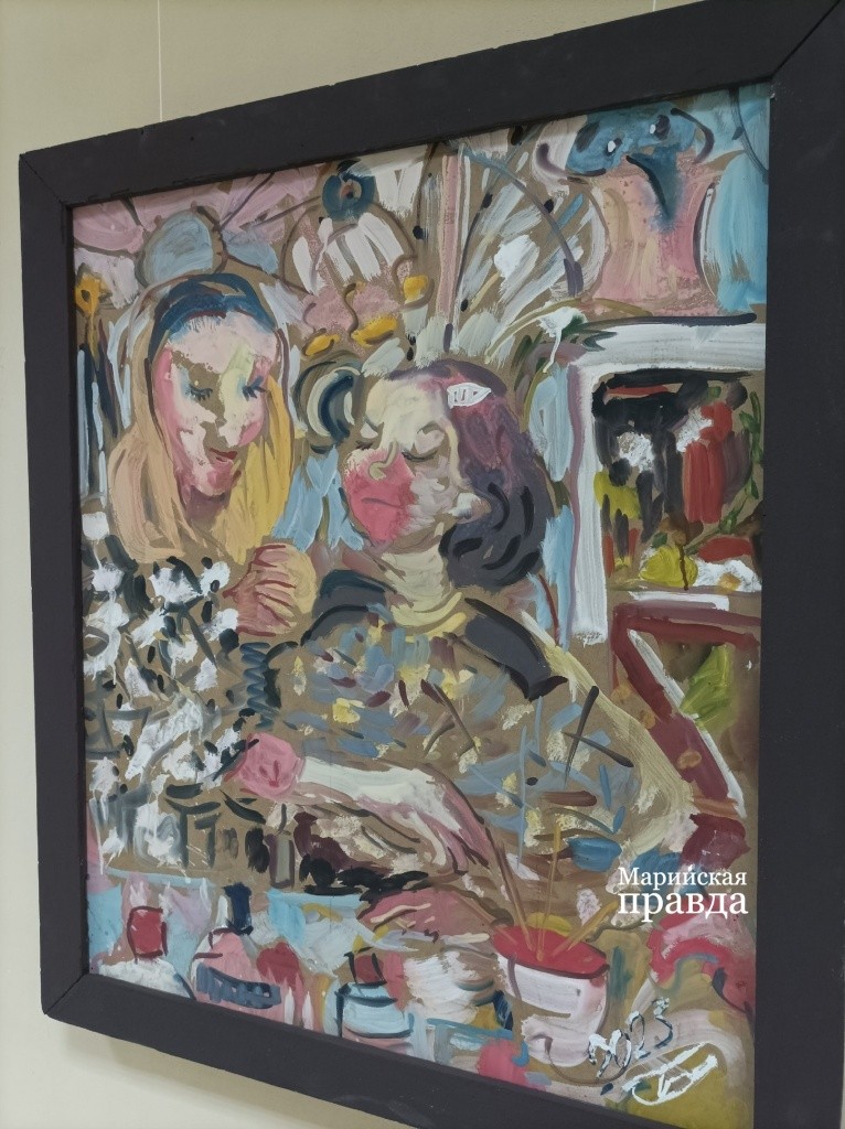 pg В Гримерке. автор - Игорь Бушуев. Фото Марины Оленевой Марийская правда.jpg