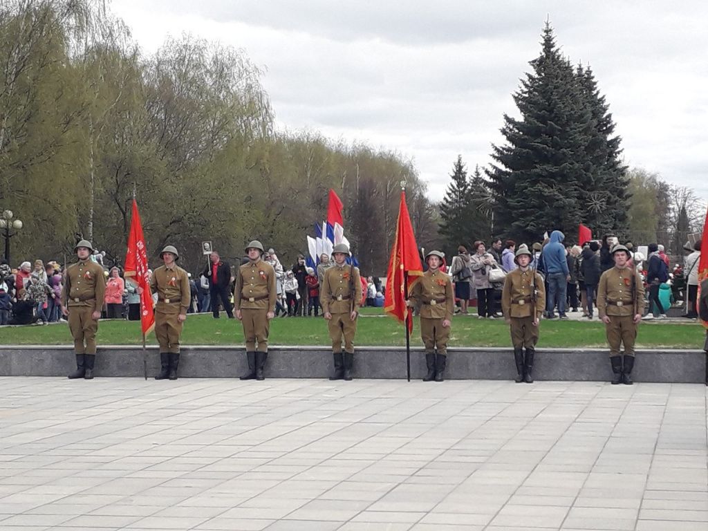 Бессмертный полк у Вечного Огня