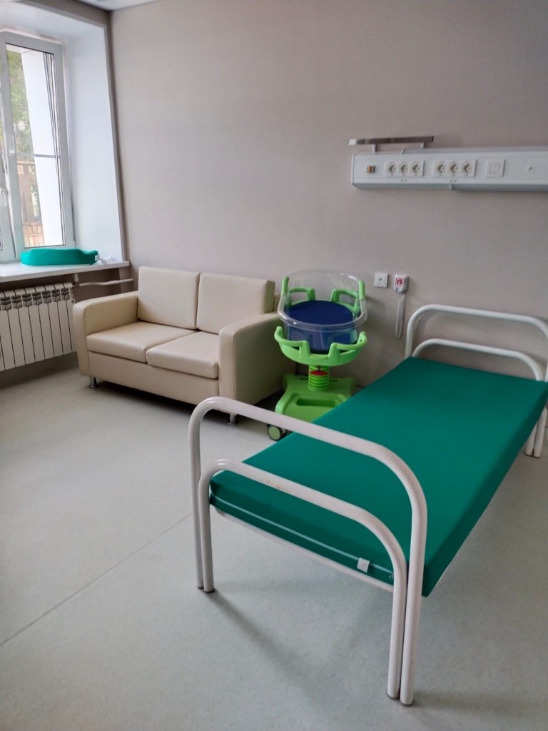 Палата на одну маму. (Фото Ольги Бирючевой). Палата на одну маму. (Фото Ольги Бирючевой).