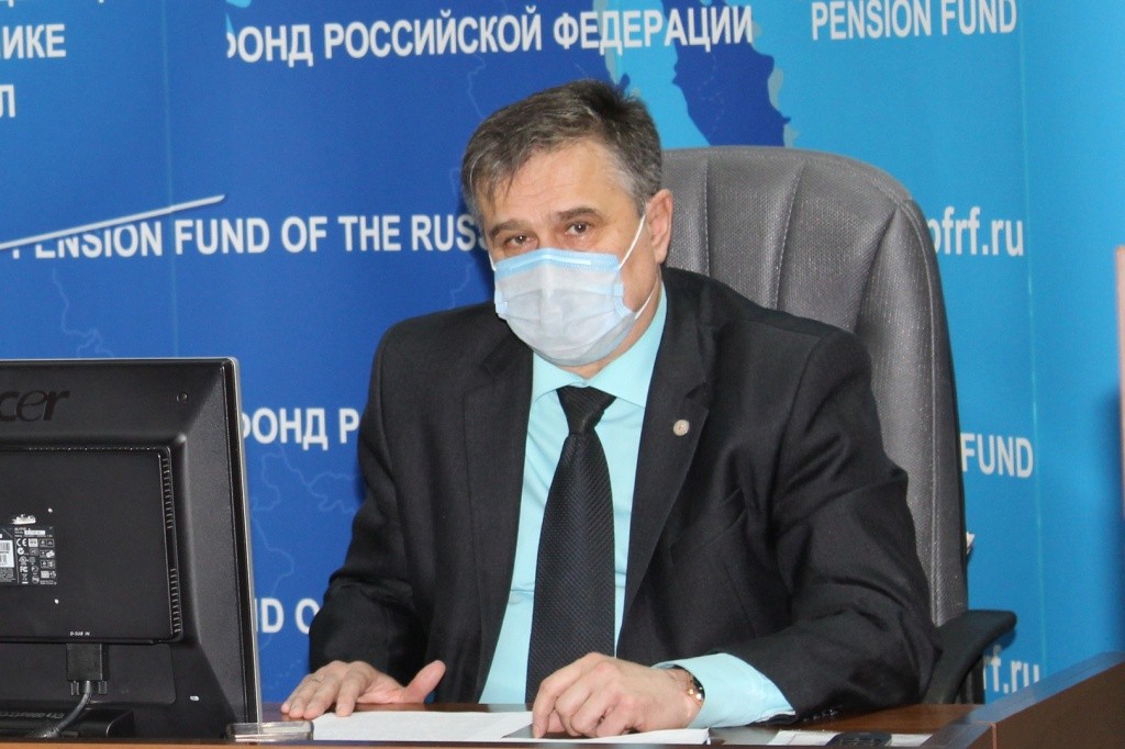 Заместитель начальника управления отделения ПФР по РМЭ Геннадий Тарасов. (Фото предоставлено пресс-службой ведомства).