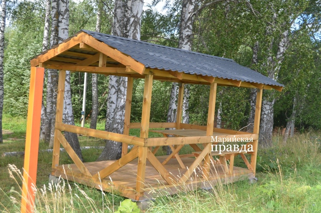 На въезде будет беседка и информационный стенд. На въезде будет беседка и информационный стенд..jpg