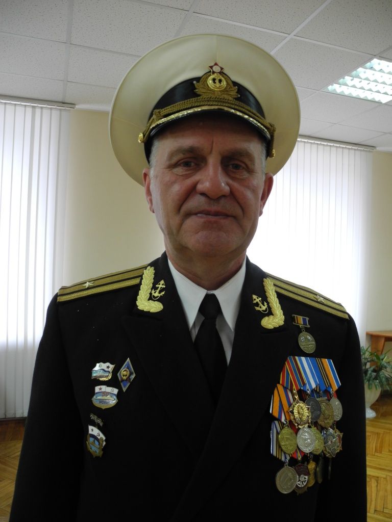 Николай Рыжов, капитан 3 ранга запаса. (Фото Натальи Кулишовой).