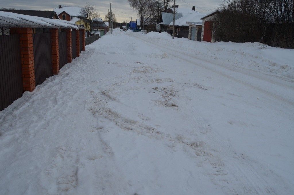 Владислав Васильевич собирает снег даже с проезжей части.jpg