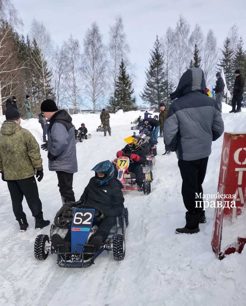 В соревнованиях по картинугу в Яндемирово принимали участие более 100 экипажей..jpg