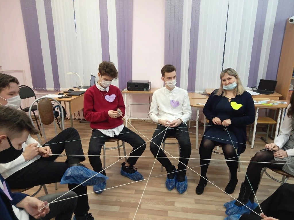 Первое занятие по основом психологии на базе Оршанкого колледжа. Фото предоставлено школой..jpg