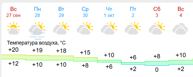 Прогноз Прогноз