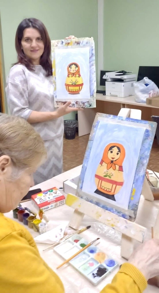Рисование - радость открытий! (Фото предоставлено пресс-службой Минтруда и соцзащиты РМЭ).