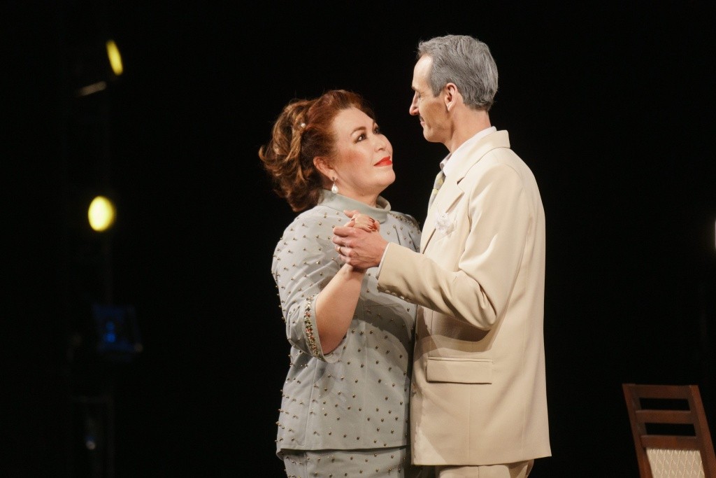 Спектакль Брак по-итальянски стал визитной карточкой актрисы. Филумена - Л. Мансурова, Доменико - И. Петров.jpg