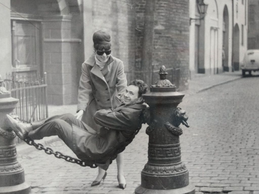 С женой Галиной