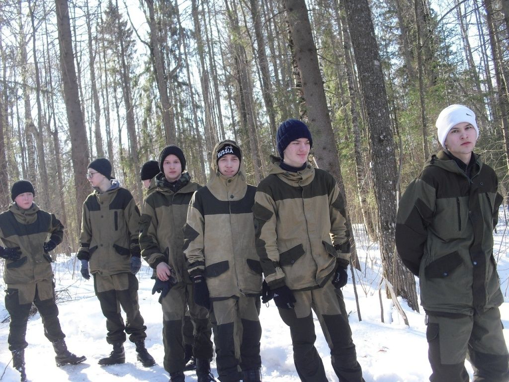 Мероприятие в лесу