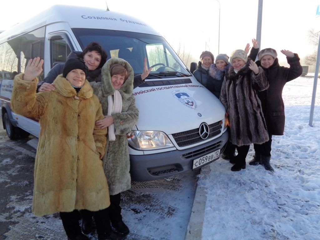 В дорогу с отличным настроением. (Фото предоставлено Верой Сазановой)..jpg