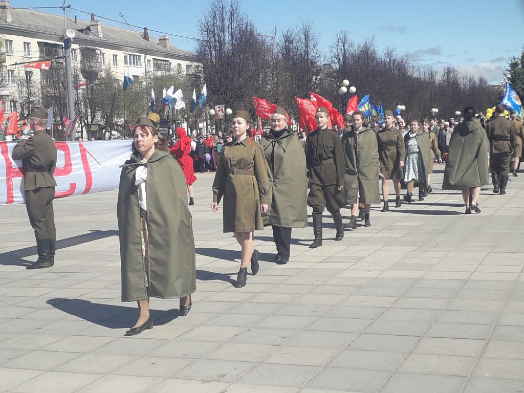 У Мемориала Воинской Славы.