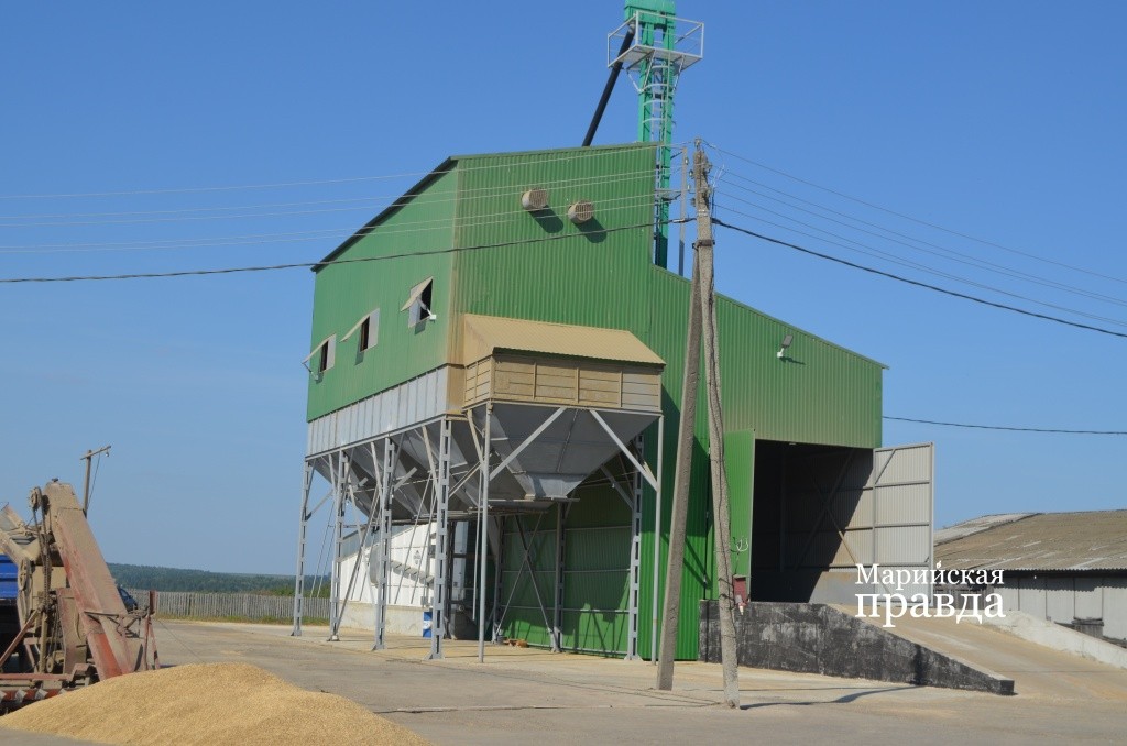 Благодаря новому мощному сушильно-сортировальному комплексузерно на площадке не залеживается1.jpg