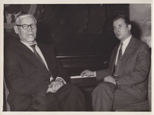 Копия 2.Отец и сын Яков Андреевич Эшпай  и  Андрей Яковлевич Эшпай. 1959 г